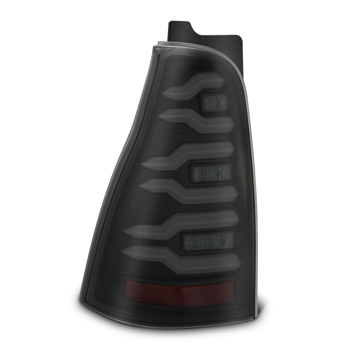 AlphaRex 03-09 Toyota 4Runner LUXX-Series LED Tail Lights- Black - 690060 for 2003-2009 Toyota 4Runner - rear view