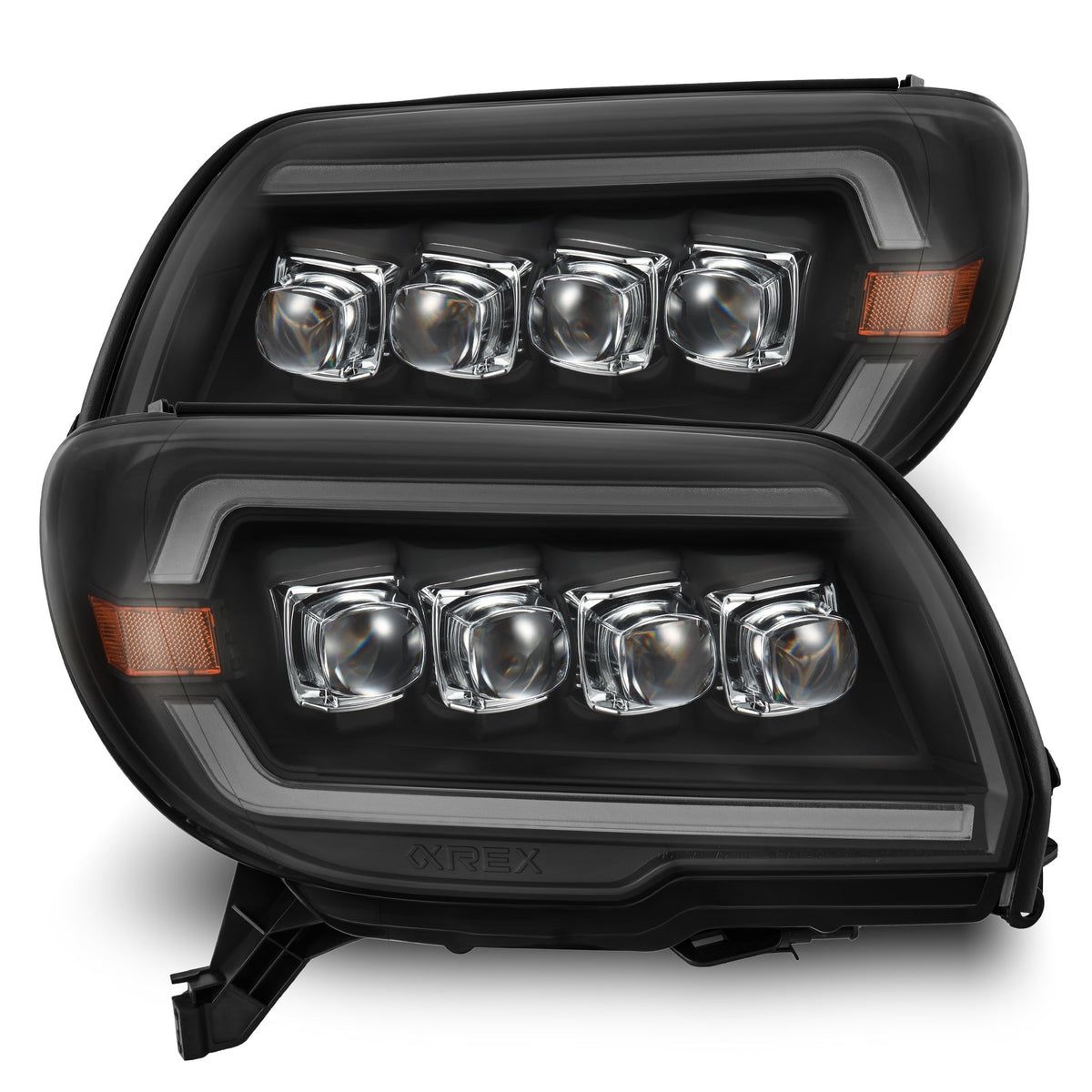 Alpharex 03-09 Toyota 4Runner NOVA-Series Projector Headlights - 880369 by AlphaRex - front view