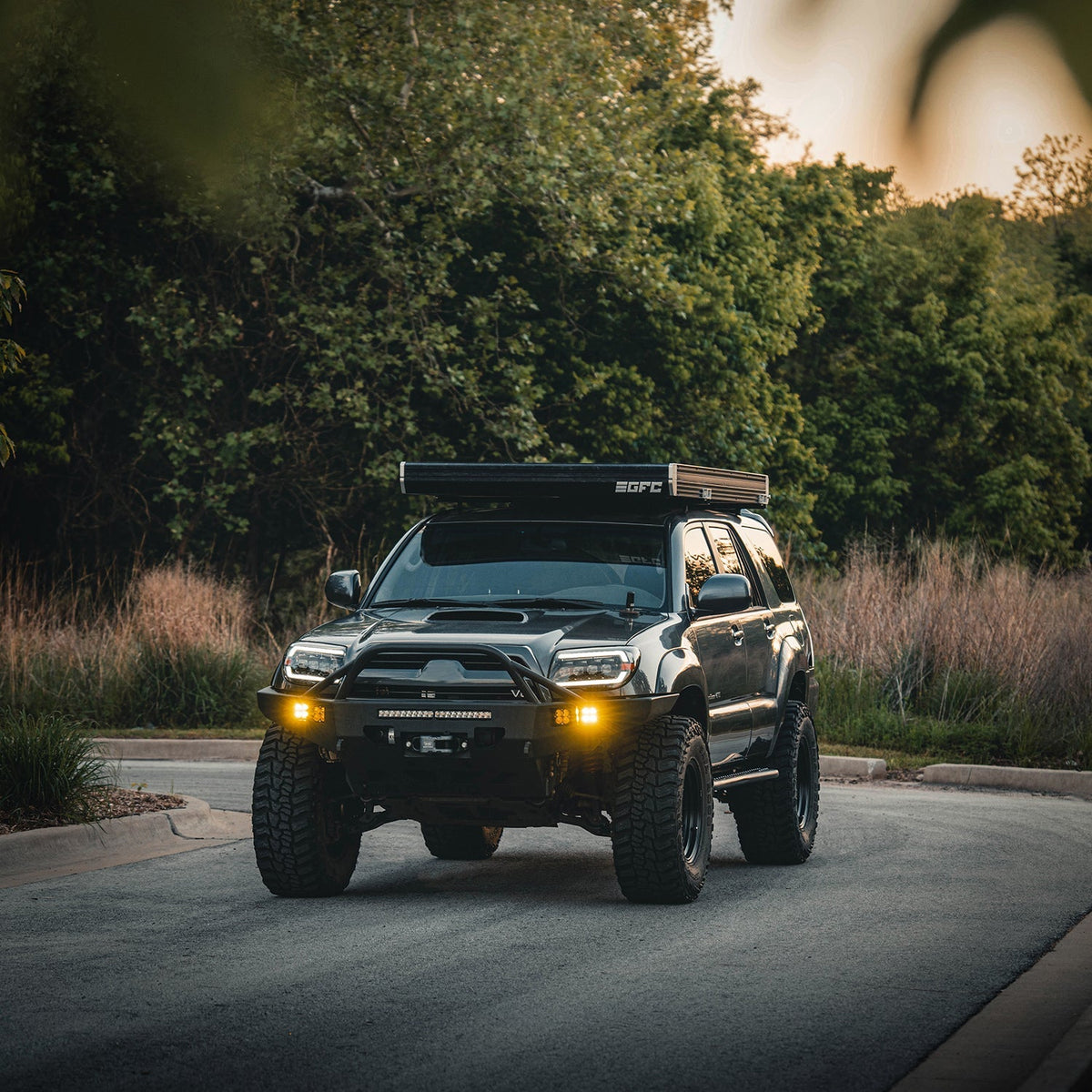 Alpharex 03-09 Toyota 4Runner NOVA-Series Projector Headlights - 880369 by AlphaRex - side view