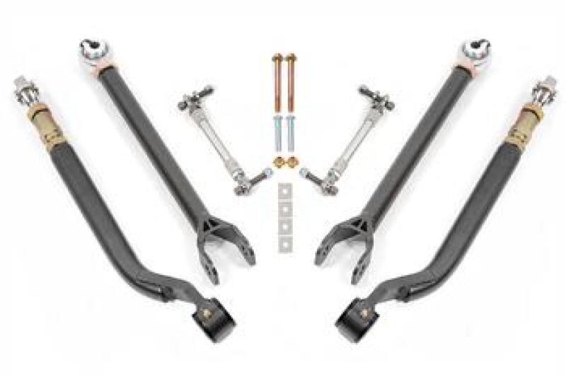 BMR 06-23 Dodge Charger Rear Suspension Kit For 15in Conversion Kit - Black Hammertone - RSK119H for 2006-2023 Dodge Charger
