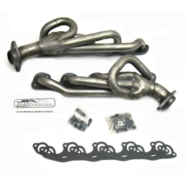 JBA 96-02 Dodge Ram 8.0L V10 1-1/2in Primary Raw 409SS 1950S Cat4Ward Header for 1996-2002 Dodge Ram 2500 - front view