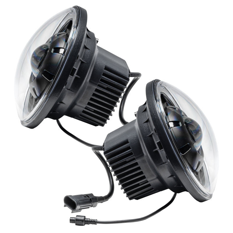 Oracle Oculus 7in Bi-LED Projector Headlights for Jeep Wrangler JK - 6000K SEE WARRANTY - 5876-001