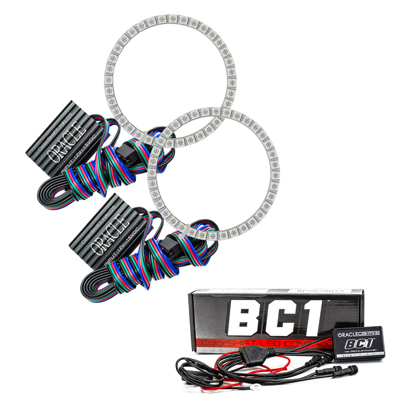 Oracle Smart ForTwo 08-13 Halo Kit - ColorSHIFT w/ BC1 Controller SEE WARRANTY - 2677-335