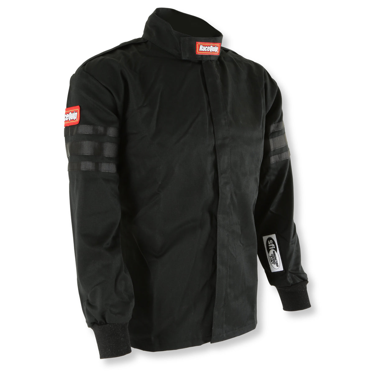 RaceQuip Black Trim SFI-1 JR. Jacket - KLarge