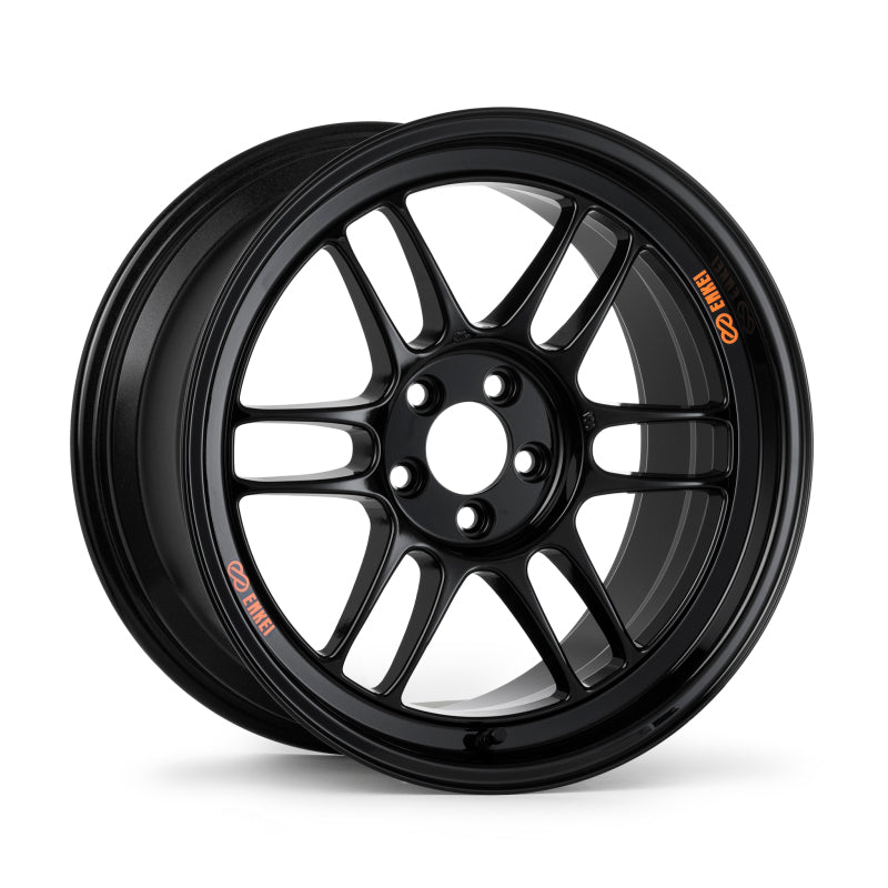 Enkei RPF1 18x8.5 5x114 30mm Offset F1 Gloss Black Wheel - 3798856530F1B
