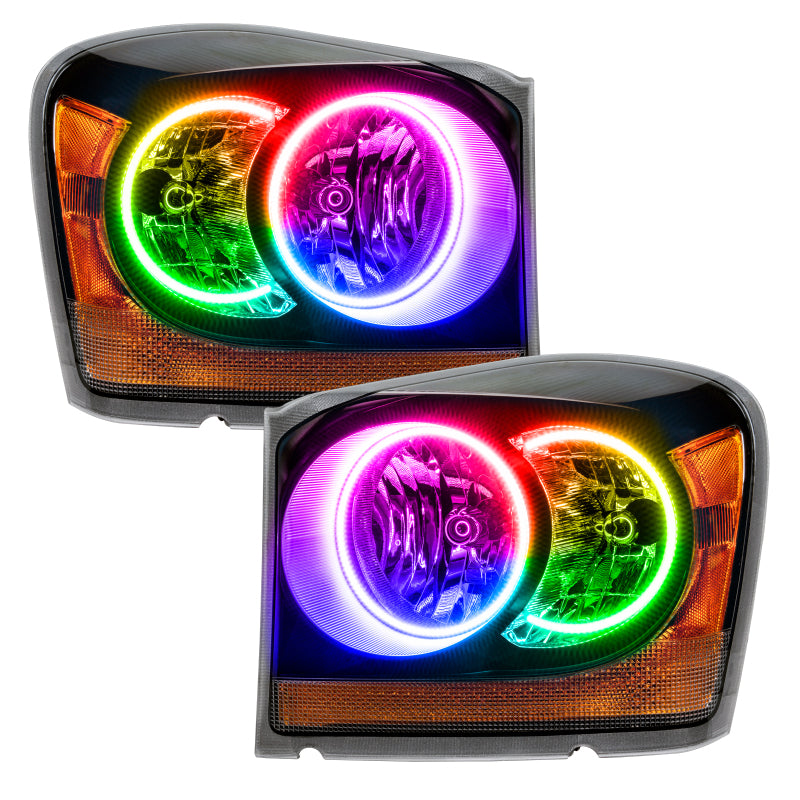 Oracle 04-06 Dodge Durango SMD HL - Black - ColorSHIFT w/o Controller SEE WARRANTY - 7107-334