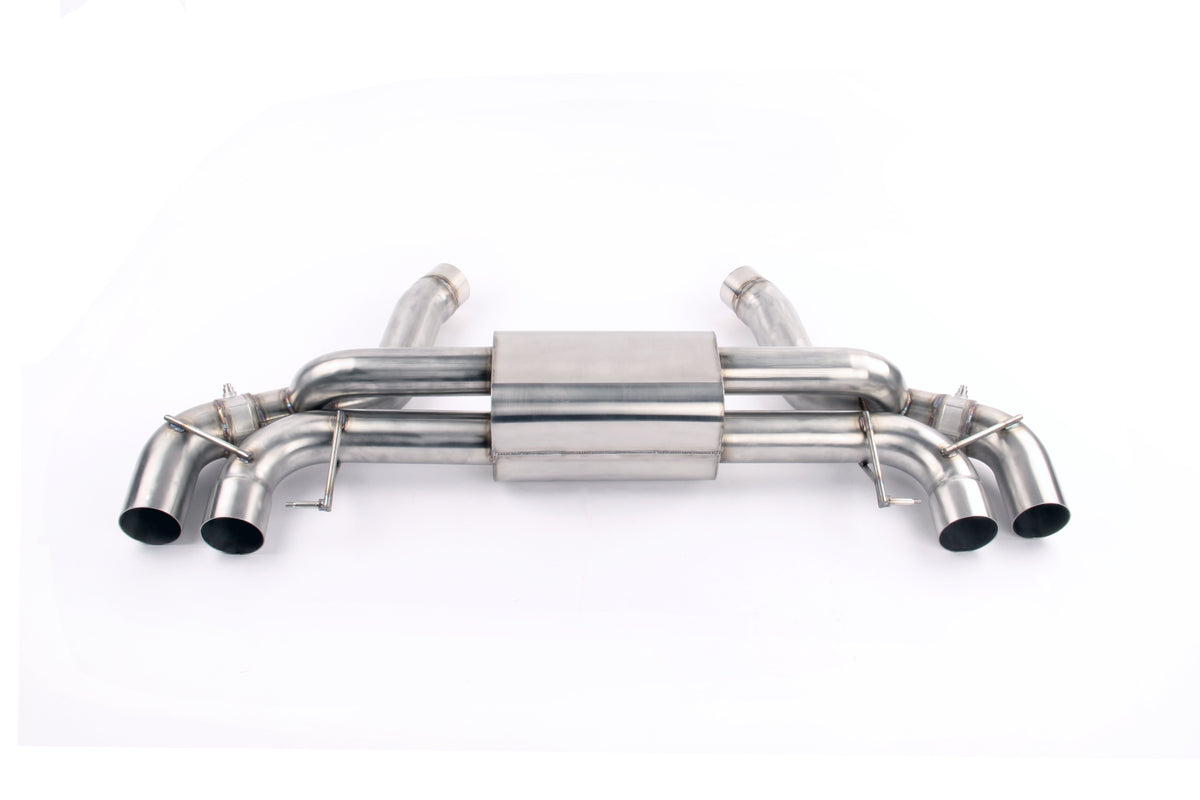 Dinan - Free Flow Axle-Back Exhaust - 2018-2023 BMW M5 - D660-0079-BLK