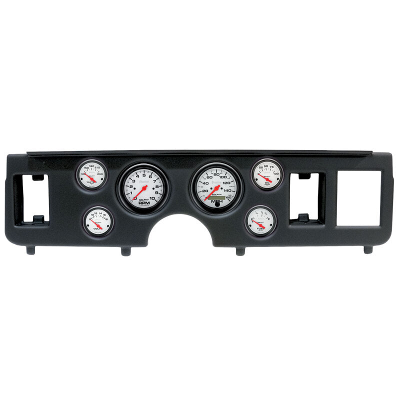 Autometer Phantom Direct Fit Dash Kit 79-86 Ford Mustang (2 x 3-3/8in. / 4 x 2-1/16in.) - 2917-09