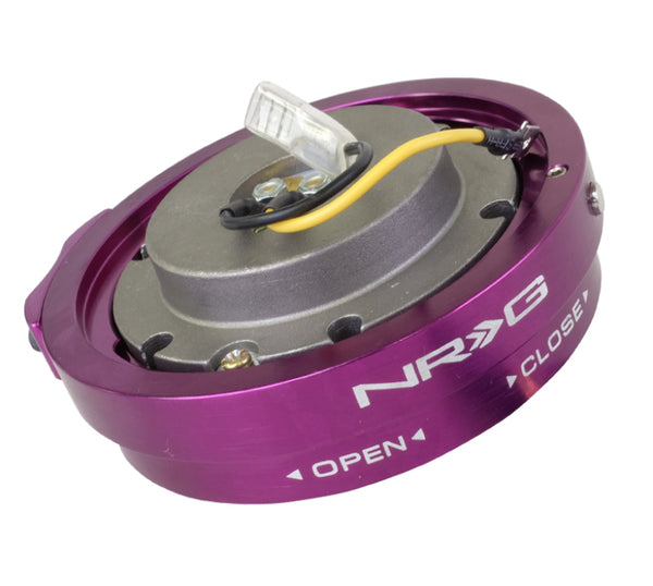 NRG Thin Quick Release - Purple - SRK-400PP - front view