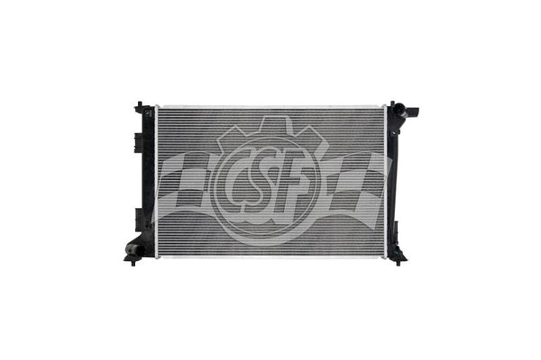 CSF 17-20 Kia Sportage 2.4L OEM Plastic Radiator - 3876 for 2017-2020 Kia Sportage