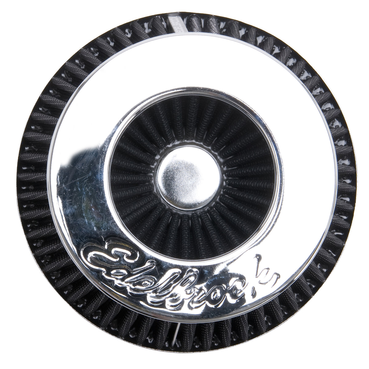 Edelbrock Air Filter Pro-Flo Series Conical 6 7In Tall Black/Chrome - 43640