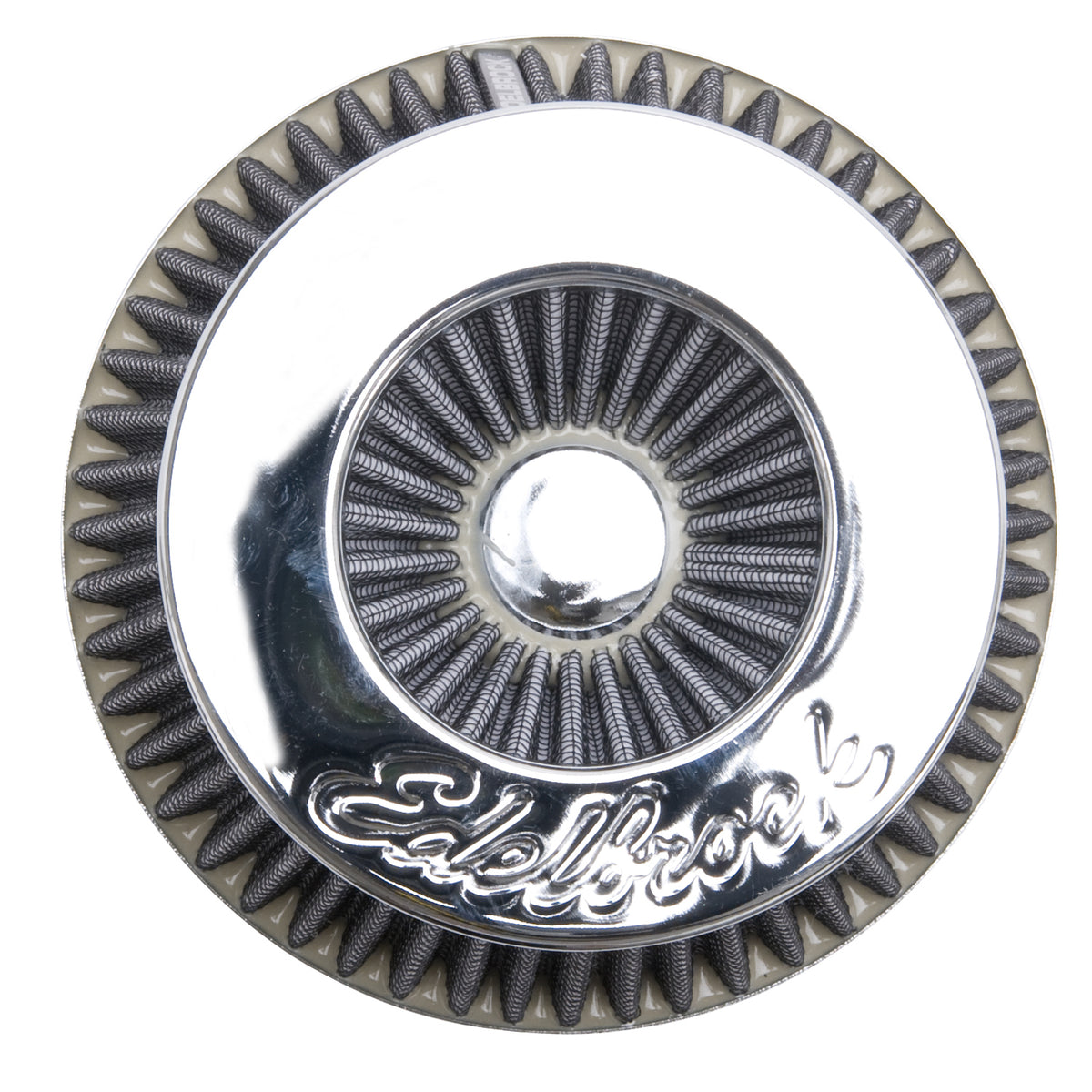 Edelbrock Pro-Flo Universal White Medium Conical Air Filter with 3/3.5/4in Inlet - 43642