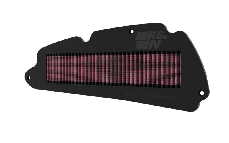 K&N 21-22 Honda Forza 300/350 Replacement Air Filter - HA-3521 by K&N Engineering - front view
