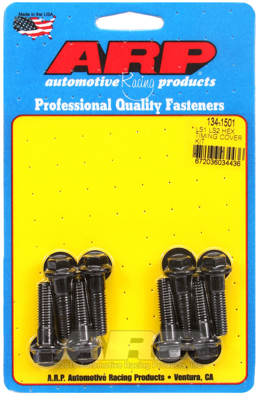 ARP LS1 LS2 Hex Timing Cover Bolt Kit - 134-1501