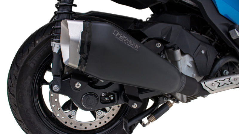 Remus 2019 Scooter BMW C 400 X C 400 GT End Cap - Black - EK105SV by Remus