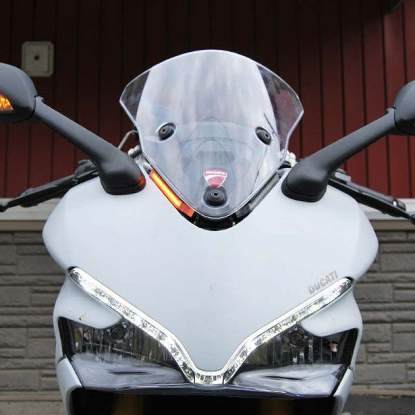 New Rage Cycles 17+ Ducati Supersport 939 Front Signals - 939-FS - front view