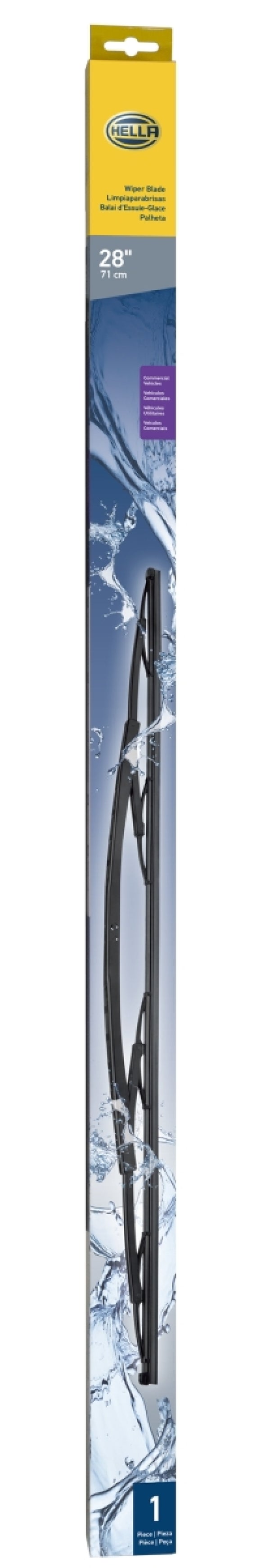 Hella Commercial Wiper Blade 32in - Single - 9XW191398321 by Hella - front view