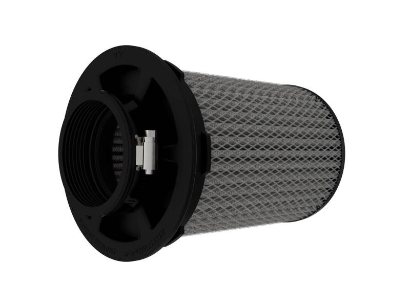aFe MagnumFLOW Air Filters 3in F x 5-1/2in B x 5-1/4in T (Inverted) x 8in H - Pair - 20-91203DM