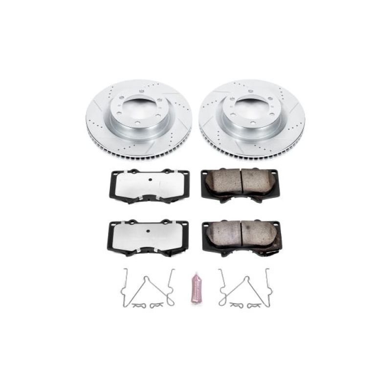 Power Stop 10-19 Lexus GX460 Front Z36 Truck & Tow Brake Kit - K5873-36