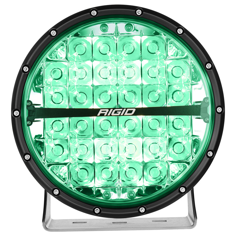 Rigid Industries 360-Series 9in LED Off-Road Spot Beam - RGBW - 36422 by Rigid Industries - front view