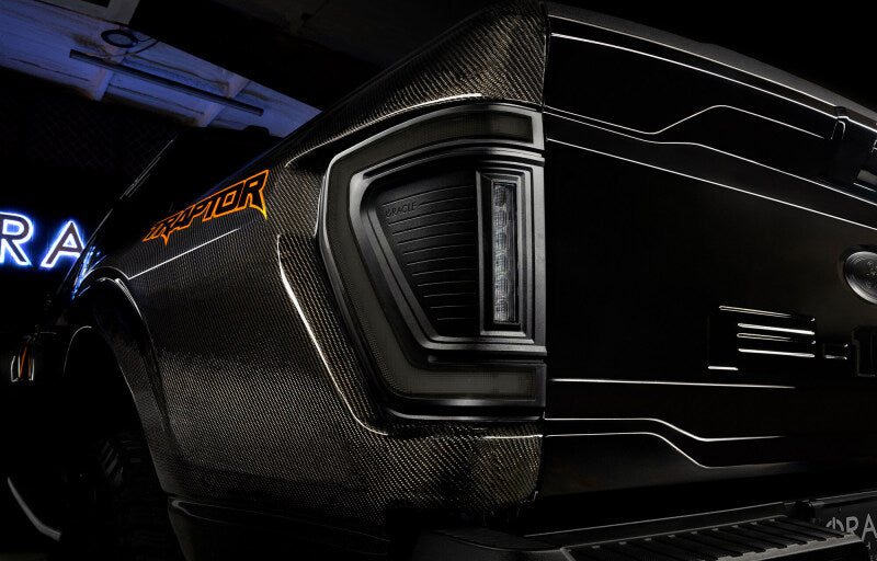 Oracle Lighting 21-24 Ford F-150 (Black Series) Flush Style LED Tail Lights - 5910-504-T