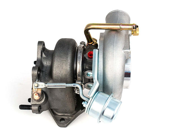 Forced Performance Subaru STi/WRX Red Turbo 84mm CH8CM Turbine Hsg 18PSI TiAL MVI WG w/Oil Line - 2025131 by Forced Performan