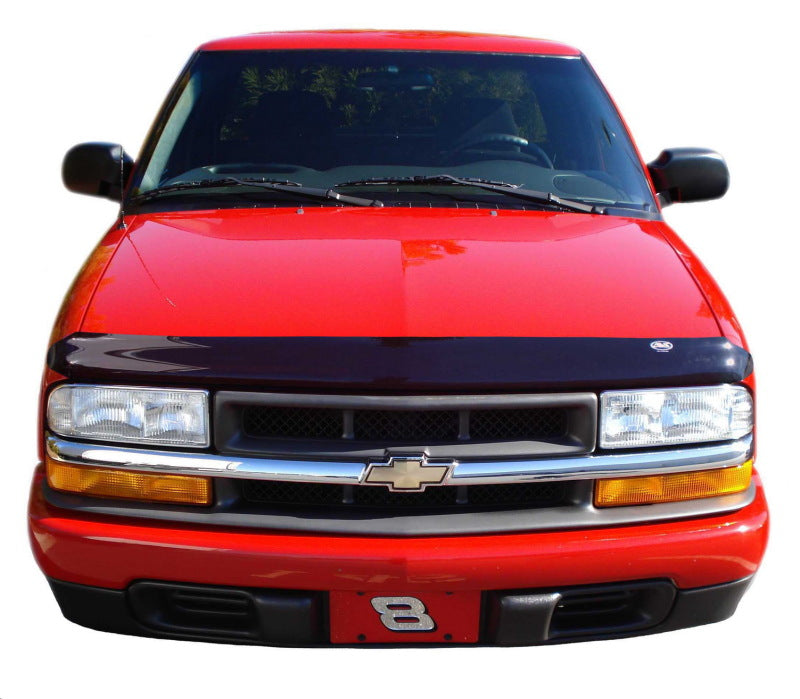 AVS 98-01 GMC Envoy High Profile Bugflector II Hood Shield - Smoke - 24723