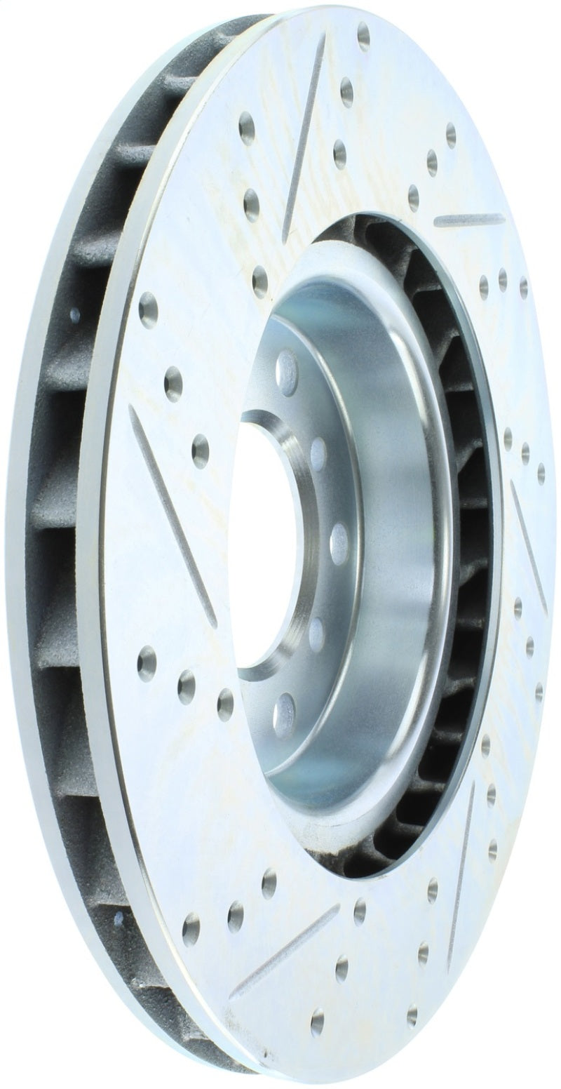 StopTech Select Sport 01-06 BMW M3 Slotted &amp; Drilled Front Left Rotor - 227.34058L