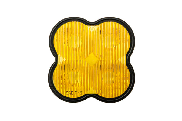 Diode Dynamics SS3 Lens PC Fog - Yellow - DD6354 by Diode Dynamics - front view