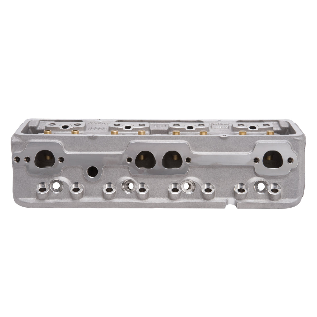 Edelbrock Cylinder Head SBC NHRA Legal 64cc Angled Plug Bare Single - 60947