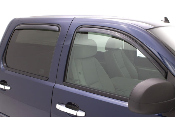 AVS 21-22 Hyundai Santa Cruz In-Channel Ventvisor Front & Rear Window Deflectors 4pc - Smoke - 194519 for 2022-2025 Hyundai S