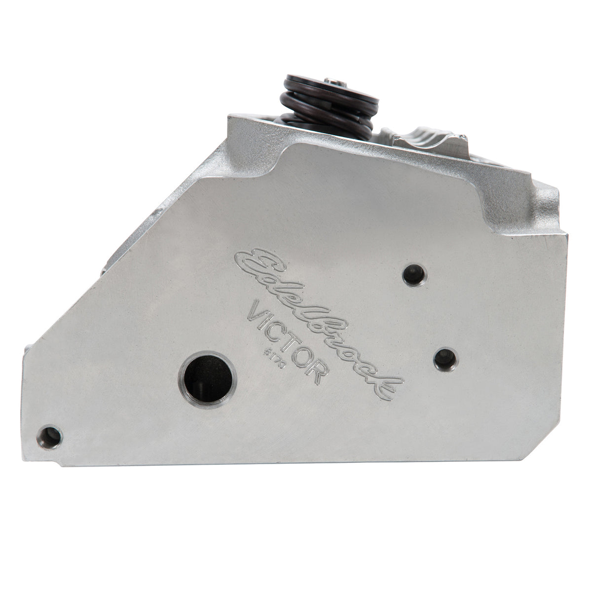 Edelbrock Cylinder Head SB Chrysler Victor In-Line 16 Complete w/ Solid Roller Springs - 61729