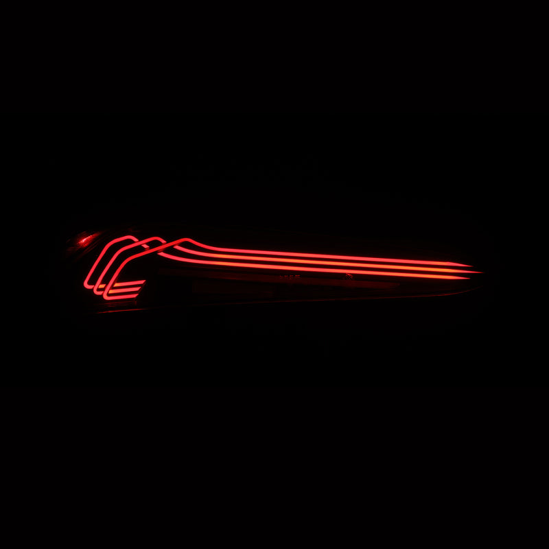 AlphaRex 20-24 Toyota Supra LUXX-Series Laser Style LED Tail Lights Alpha-Black - 609020