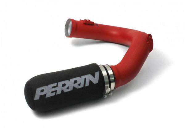 Perrin Subaru WRX/STi/Forester XT Black Short Ram Intake - PSP-INT-201BK for 2015-2021 Subaru WRX STI - front view