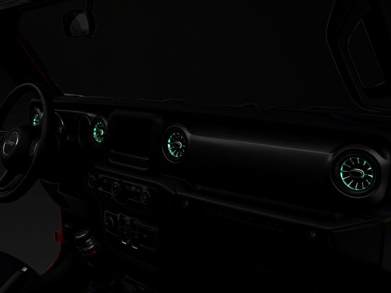 Raxiom 18-23 Jeep Wrangler JL LED Ambient Vent Lighting Kit - J139323-JL