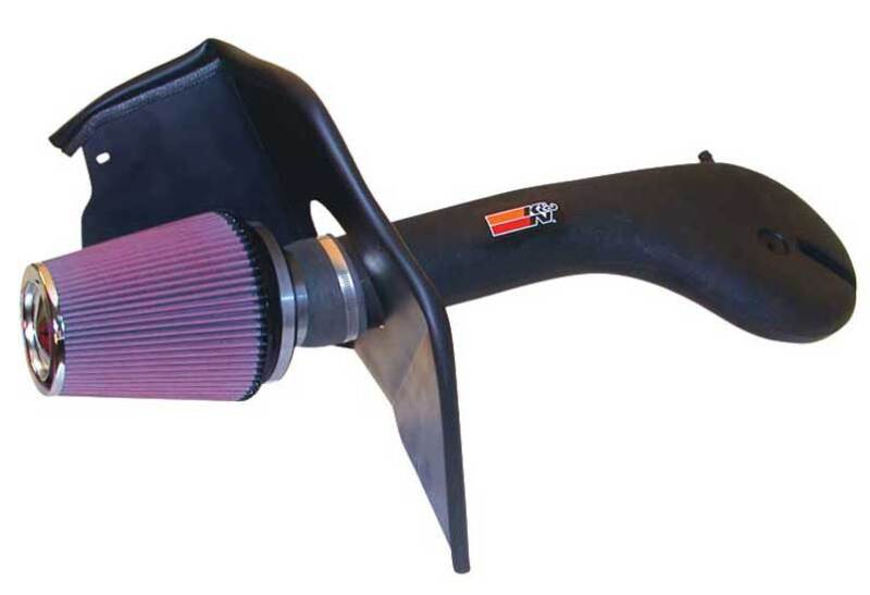 K&N 02-03 Dodge Ram V8-5.9L Performance Intake Kit - 57-1530-1 for 2002-2003 Dodge Ram 1500 - front view