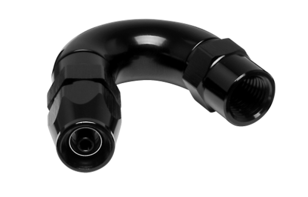 Vibrant -3AN 150 Degree High Flow Hose End Fitting for PTFE Lined Hose - 28503 by Vibrant