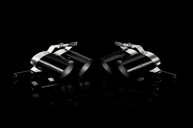 Akrapovic 10-14 Lamborghini Gallardo LP 570-4 Coupe/Spyder Tail Pipe Set (Carbon) - TP-CT/8
