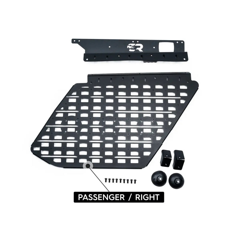 Cali Raised 2025+ Toyota 4Runner Exterior Window Molle Panel - Passenger Side - CR4358 - front view