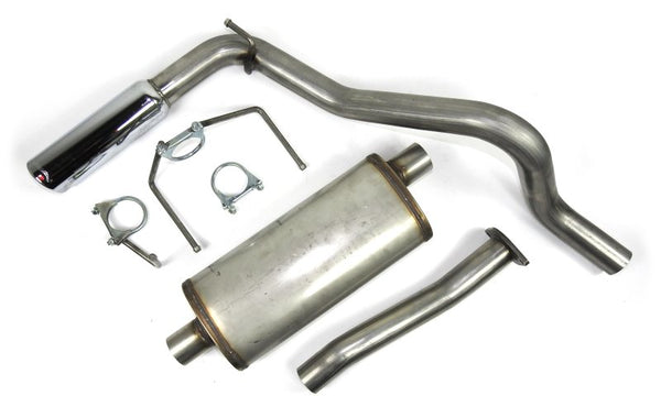 JBA 16-20 Toyota Tacoma All 3.5L 409SS Pass Side Single Exit Cat-Back Exhaust - 40-9021 for 2016-2021 Toyota Tacoma - front v