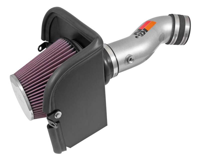 K&N 14-15 Jeep Cherokee 3.2L V6 High Flow Performance Intake Kit - 77-1569KS for 2014-2018 Jeep Cherokee - package contents