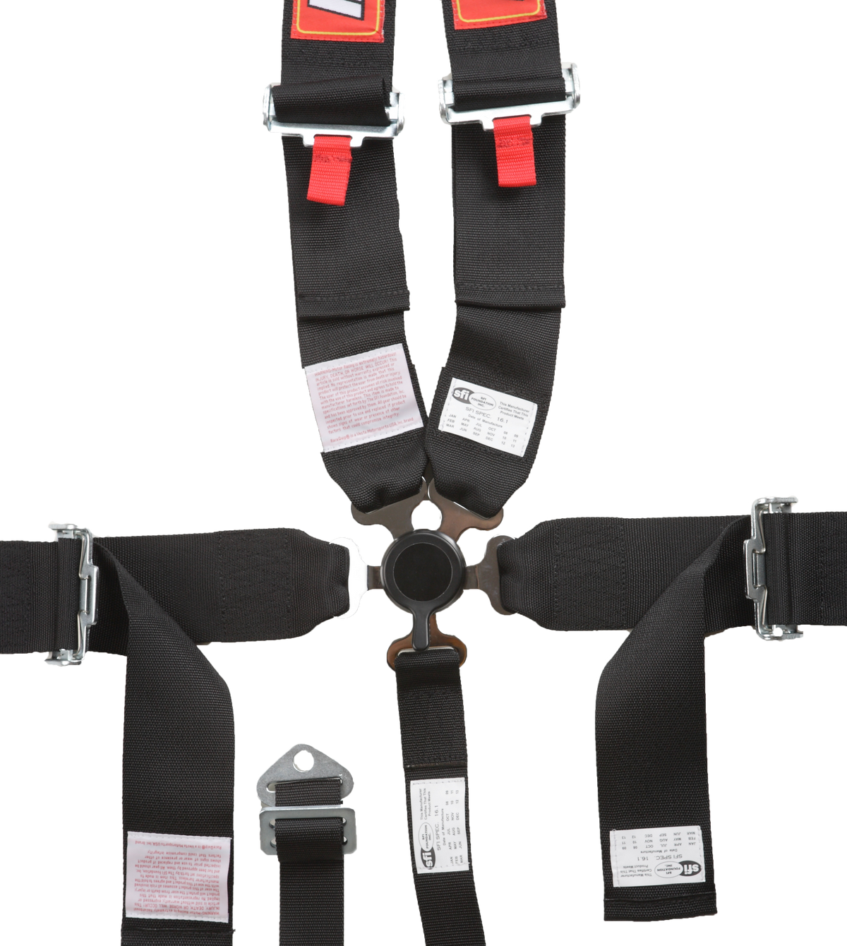 RaceQuip Black SFI CAMLOCK 5pt Dragster inUin Belt