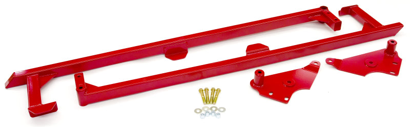 BMR 04-06 GTO Weld-On Boxed Subframe Connectors - Red - SFC007R