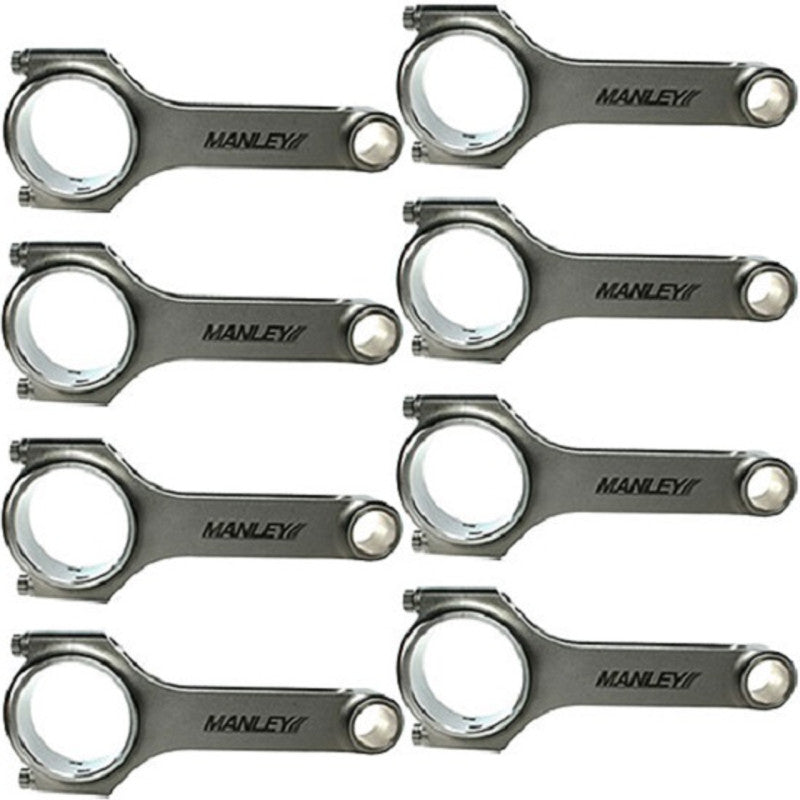 Manley Ford Modular V8-4.6L H Beam w/ ARP 2000 Connecting Rod Set - 14042R-8