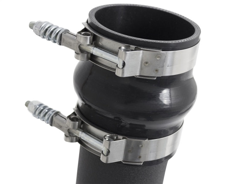 aFe BladeRunner 3in Intercooler Tube Hot Side w/ Couplings &amp; Clamps Kit 07.5-09 Dodge Diesel Trucks - 46-20038-B