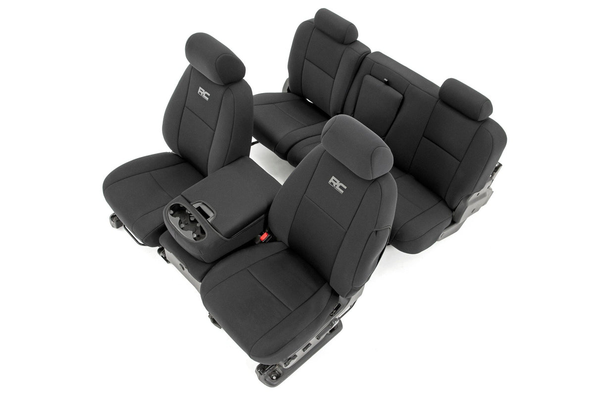 Seat Covers | FR 40/40/20 &amp; RR Full Bench | Chevy/GMC 1500/2500HD (07-13)