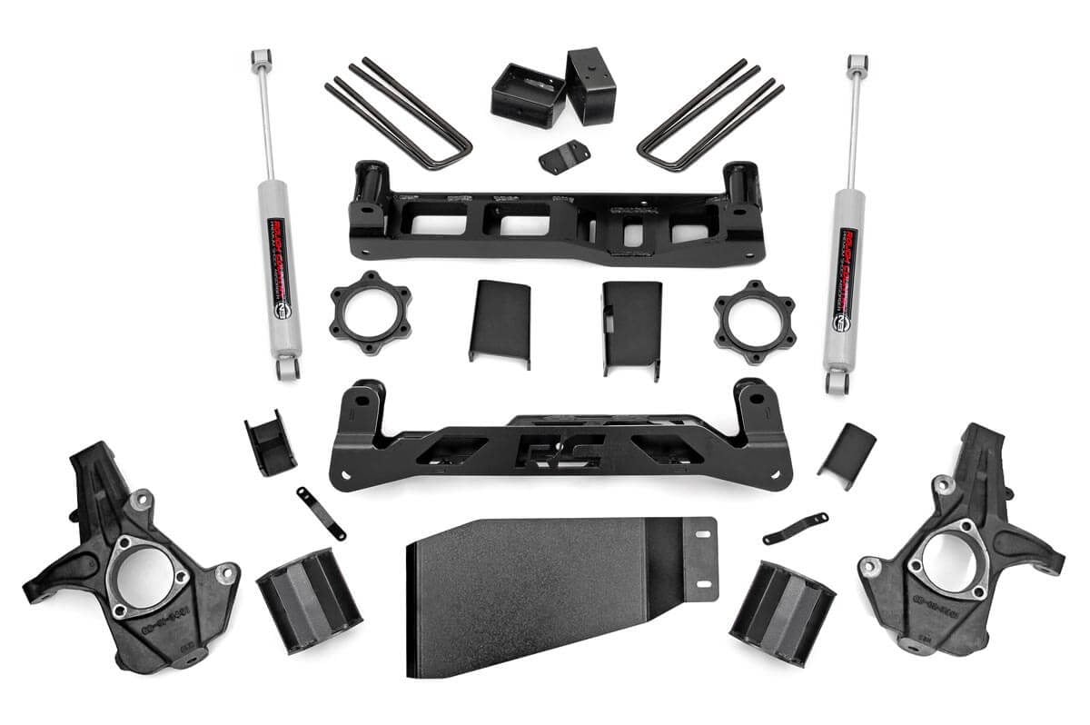 5 Inch Lift Kit | Chevy Silverado &amp; GMC Sierra 1500 4WD (2007-2013)