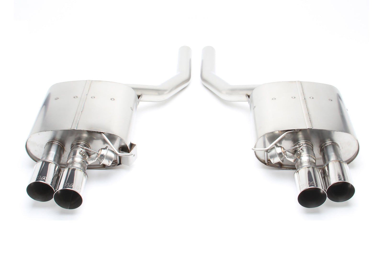 Dinan - Free Flow Axle-Back Exhaust - 2011-2016 BMW 550i - D660-0036