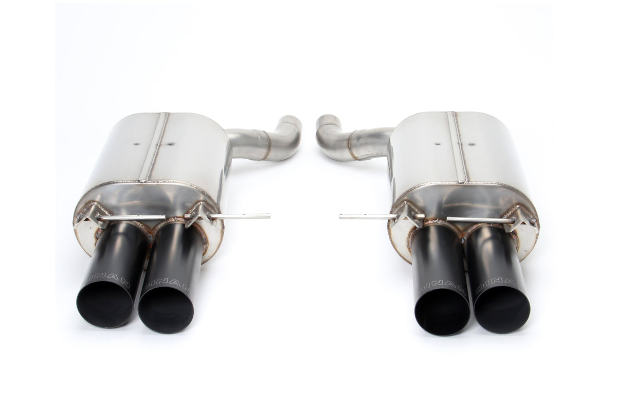 Dinan - Free Flow Axle-Back Exhaust - 2006-2010 BMW M5 - D660-0009A-BLK