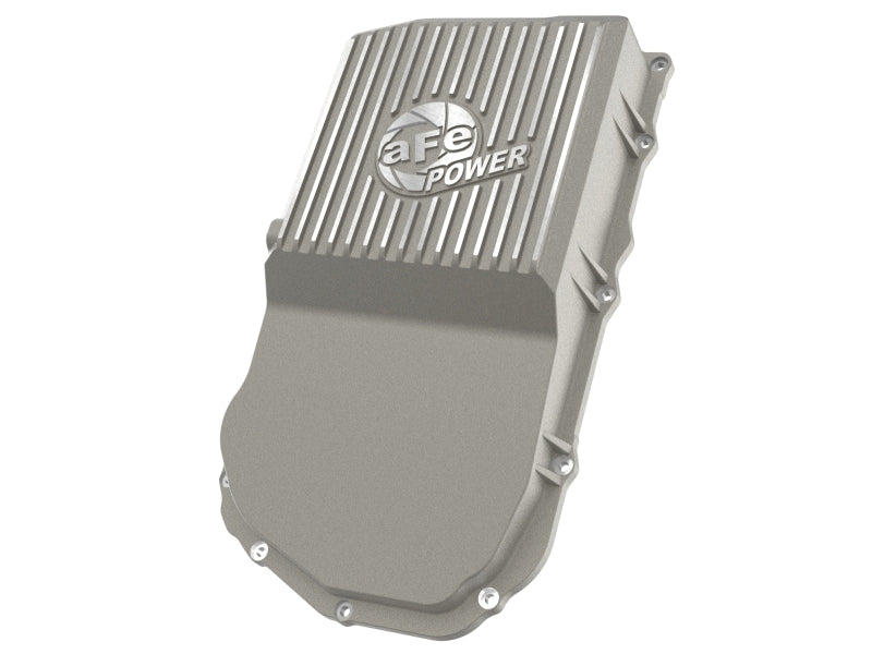 aFe POWER 21-24 Ram TRX (8HP90/95 Trans) Street Series Transmission Pan - Raw w/ Machined Fins - 46-71310A